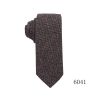 TONIVANI-516羊毛领带 秋冬素色男士商务办公室西装领带