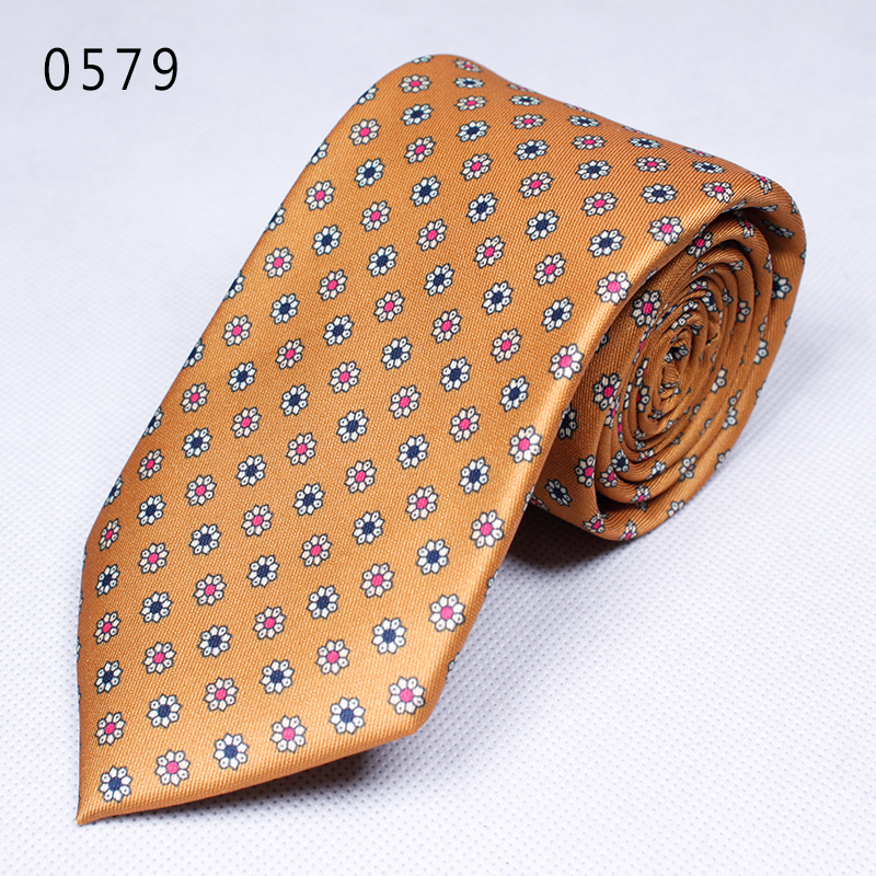 TONIVANI-43涤丝领带 厂家直供涤纶男士领带 一件代发印花职场领带