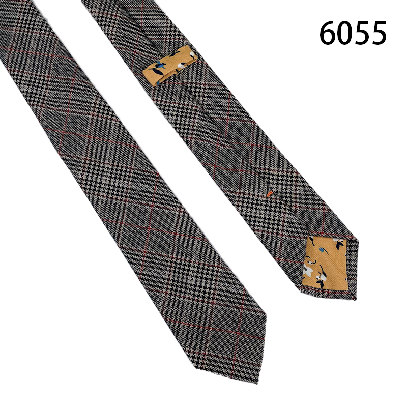 TONIVANI-58羊毛领带秋冬厂家批发 双色拼接时尚男士领带
