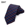 TONIVANI-591紫红色领带时尚大叔定制领带