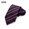 TONIVANI-591紫红色领带时尚大叔定制领带