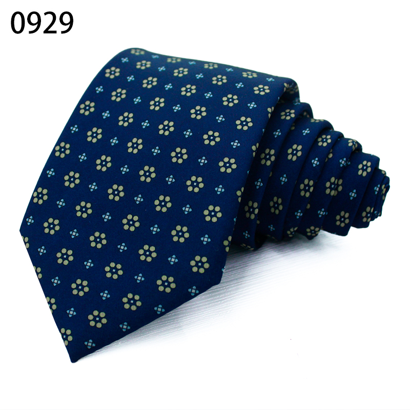 TONIVANI-607男士深蓝色领带风衣休闲领带小碎花领带