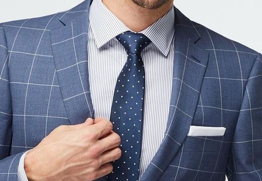 西装与领带的搭配-【汉森领带】