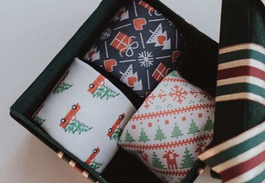 圣诞领结礼盒-[汉森领带]