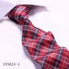 时尚男士领带格子休闲领带