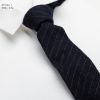 羊毛条纹素色厚领带手打西装领带