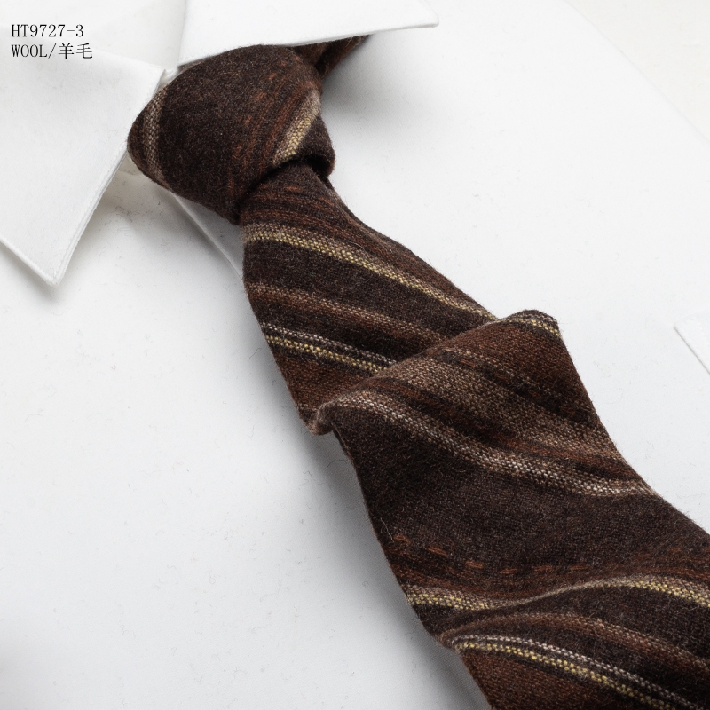 羊毛商务领带男士冬季搭配领带