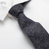 羊毛商务领带男士冬季搭配领带