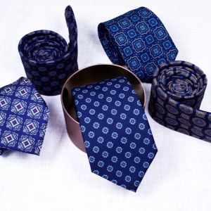 TONIVANI-39印花领带 领带工厂定制数码印花 商务男士领带