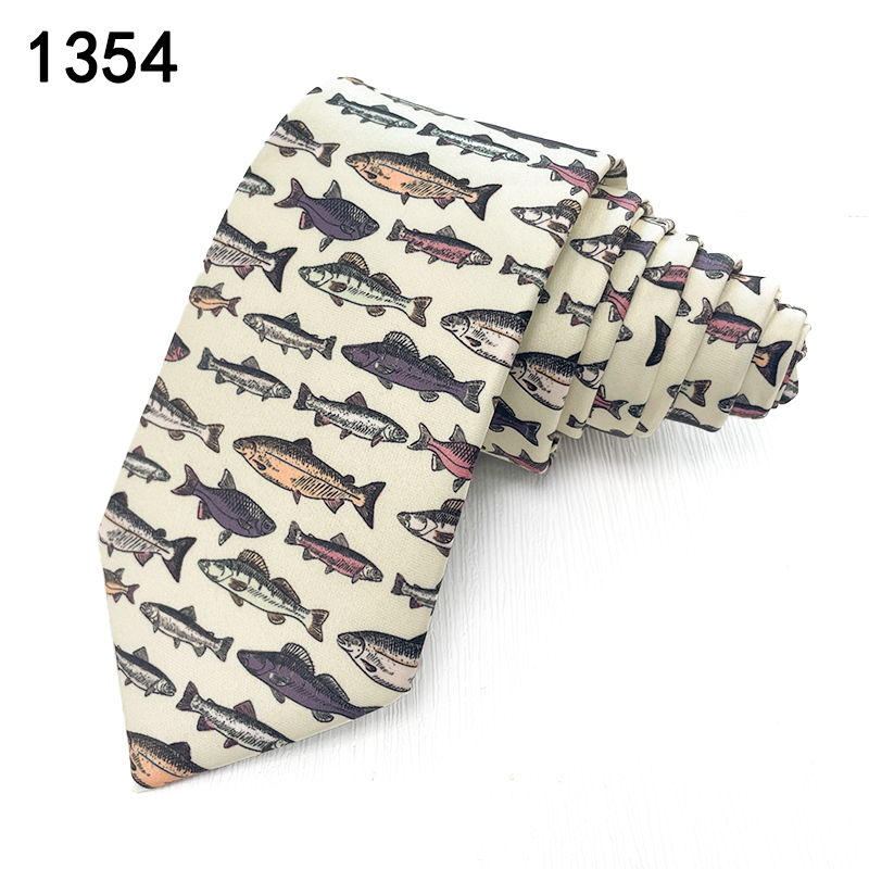 TONIVANI-671动物花型男士领带仿真丝精英男手打领带
