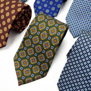 TONIVANI-685仿丝点子色织男士定制厂家领带