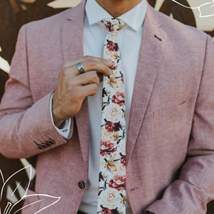 花领带